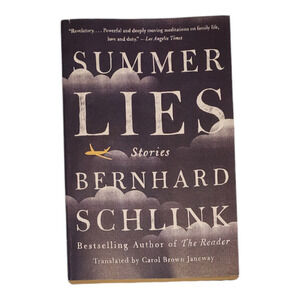 3/$12 Summer Lies Stories Bernhard Schlink Paperback Book